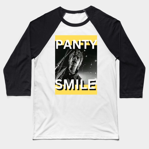 Panty Smile The Day Today Baseball T-Shirt by mywanderings